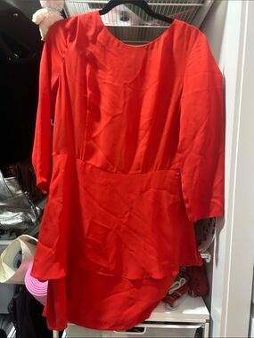 Steven Alan Red Mini Dress